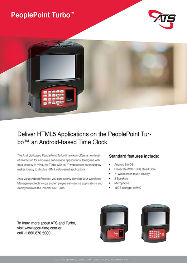 PeoplePoint Premium Time Clock
